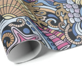 Meeresleben Geschenkpapier (Rolleneckpunkt)