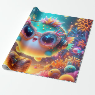Meeresleben Geschenkpapier