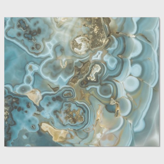 Meeresleben Geschenkpapier (Flach)