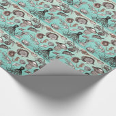 Meeresleben Geschenkpapier (Ecke)
