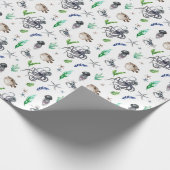 MEERESLEBEN GESCHENKPAPIER (Ecke)