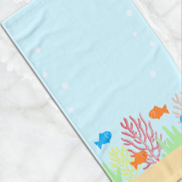 Meeresleben Handtuch