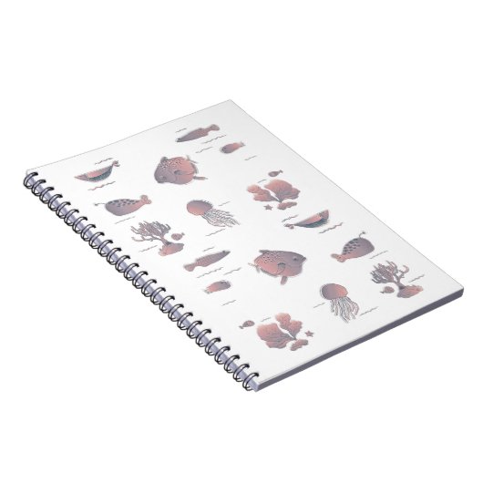 Meeresleben II Notizblock (Rechte Seite)