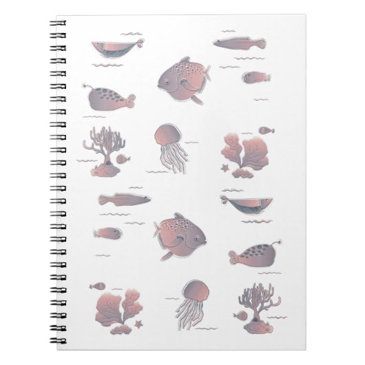 Meeresleben II Notizblock (Vorderseite)