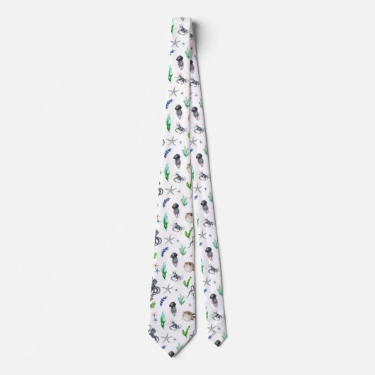 MEERESLEBEN KRAWATTE (Vorderseite)