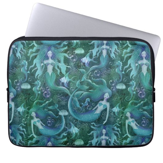 Meeresleben Laptopschutzhülle (Vorderseite)