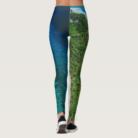 Meeresleben Leggings (Rückseite)