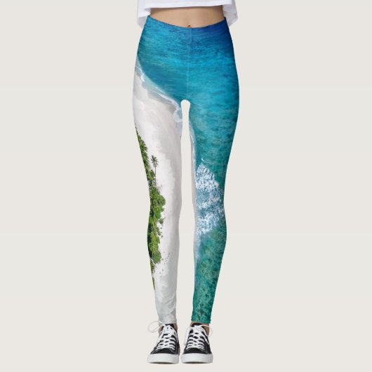 Meeresleben Leggings (Vorderseite)
