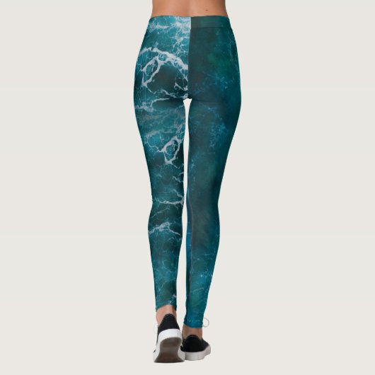 Meeresleben Leggings (Rückseite)