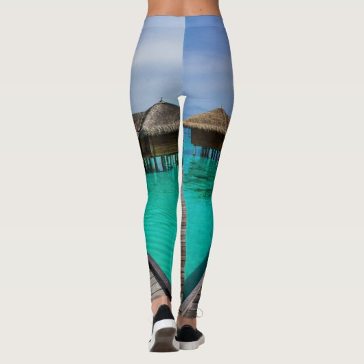 Meeresleben Leggings (Rückseite)