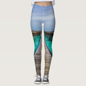 Meeresleben Leggings (Vorderseite)