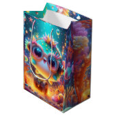 Meeresleben Mittlere Geschenktüte (Vorderseite Schrägansicht)