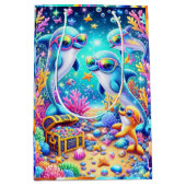 Meeresleben Mittlere Geschenktüte (Vorderseite)