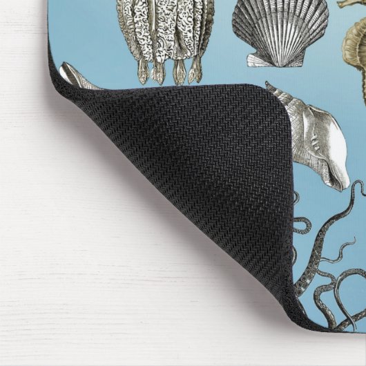 Meeresleben Mousepad (Ecke)