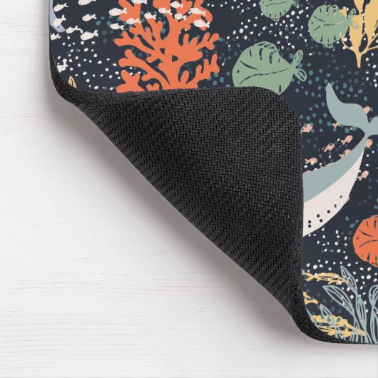 Meeresleben Mousepad (Ecke)