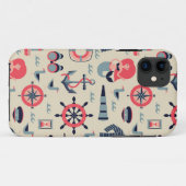 Meeresleben-Muster Case-Mate iPhone Hülle (Rückseite (Horizontal))
