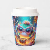 Meeresleben Pappbecher (Rückseite)