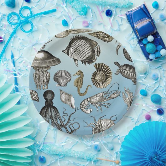 Meeresleben Pappteller (Party)