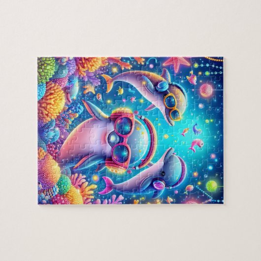 Meeresleben Puzzle (Horizontal)