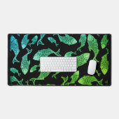 Meeresleben Schreibtischunterlage (Tastatur & Maus)