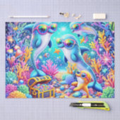 Meeresleben Seidenpapier (Handwerk)