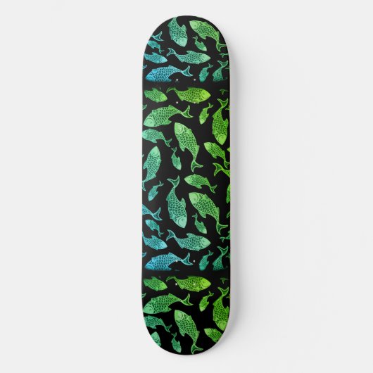 Meeresleben Skateboard (Vorderseite)