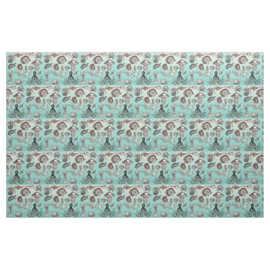 Meeresleben Stoff (Fat Quarter (45,7 x 55,9 cm))