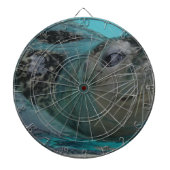 Meeresleben, süßes Siegel Dartscheibe (vorne)