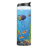 Meeresleben Thermosbecher (Nach links gedreht)