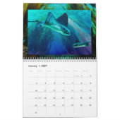 MEERESLEBEN UND OZEAN-KUNST #2 Kalender (Jan 2027)