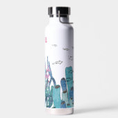 Meeresleben unter dem Individuelle Name Trinkflasche (Links)