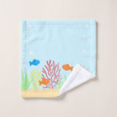 Meeresleben Waschlappen (Waschlappen)