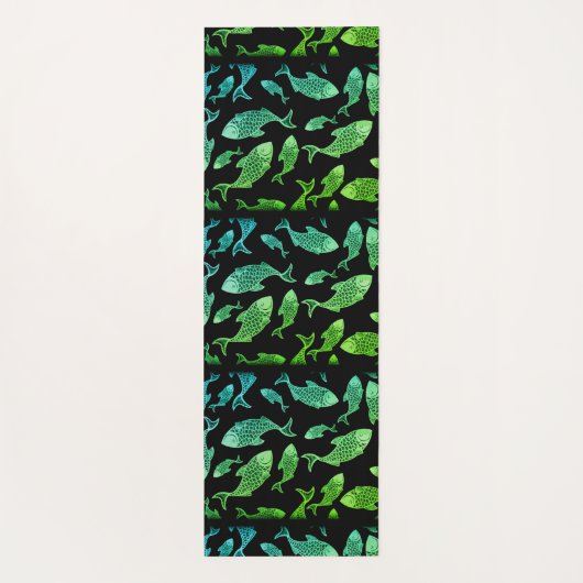 Meeresleben Yogamatte (Rückseite)