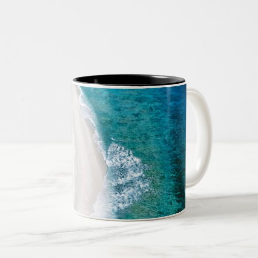 Meeresleben Zweifarbige Tasse (VorderseiteRechts)