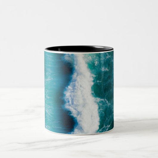 Meeresleben Zweifarbige Tasse (Mittel)