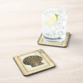 Meereslebewesen an der Küste Getränkeuntersetzer (Rechte Seite)