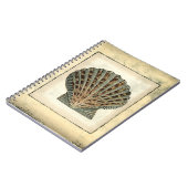 Meereslebewesen an der Küste Notizblock (Linke Seite)