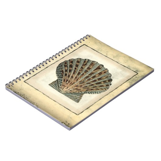 Meereslebewesen an der Küste Notizblock (Linke Seite)