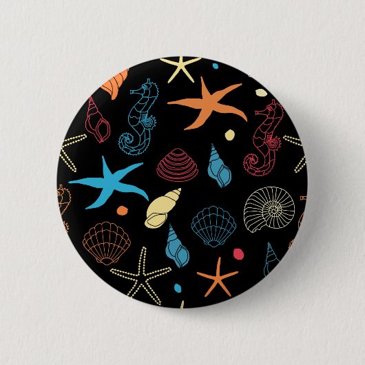 Meereslebewesen Button (Vorderseite)