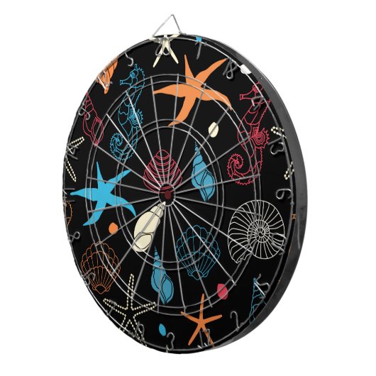 Meereslebewesen Dartscheibe (Vorderseite rechts)