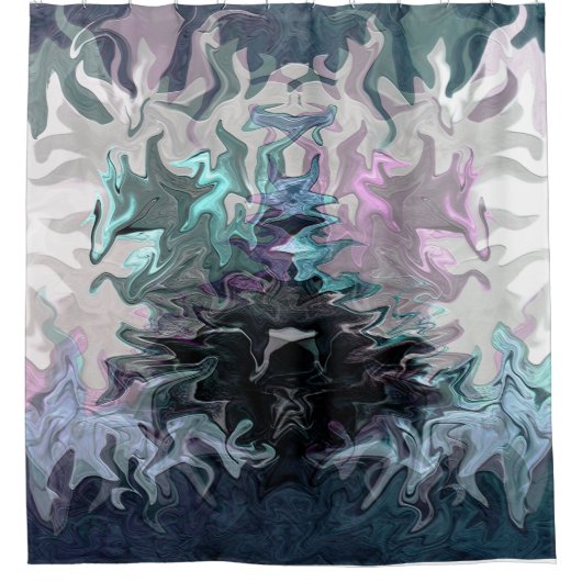 Meereslebewesen..... Duschvorhang (Vorderseite)