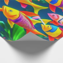 Meereslebewesen Fischkorallen Sommervibes Packpapi