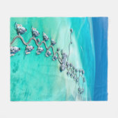 Meereslebewesen Fleecedecke (Vorderseite (Horizontal))