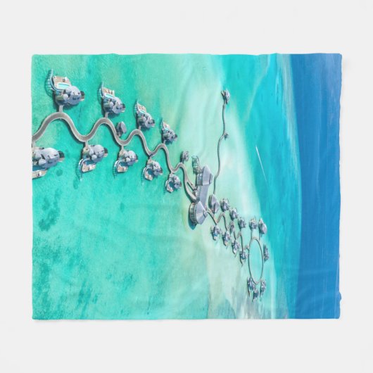 Meereslebewesen Fleecedecke (Vorderseite (Horizontal))