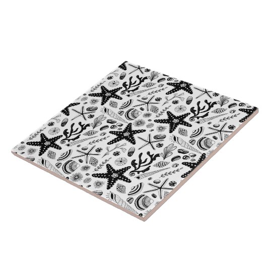 Meereslebewesen Fliese (Seite)