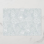 Meereslebewesen - Foto Folien Feiertagskarte (Rückseite)