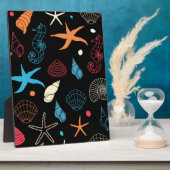 Meereslebewesen Fotoplatte (Seite)