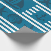 Meereslebewesen Geschenkpapier (Ecke)