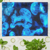 Meereslebewesen Geschirrtuch (Gefaltet)