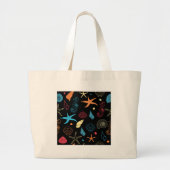 Meereslebewesen Jumbo Stoffbeutel (Vorne)